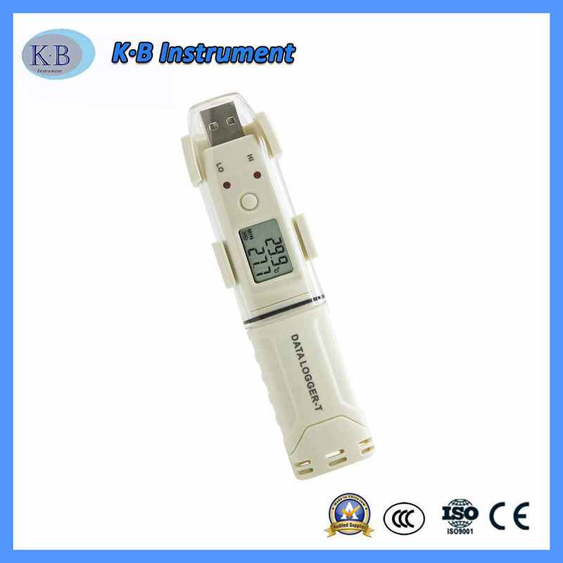 GM1366 USB-minne för digital luftfuktighet och temperaturregistrering Digital Temperaturmätare